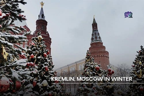 Kremlin, Moscow in winter