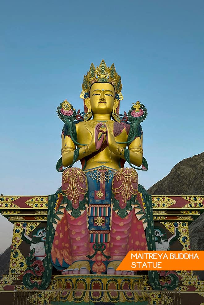Maitreya buddha statue Tour